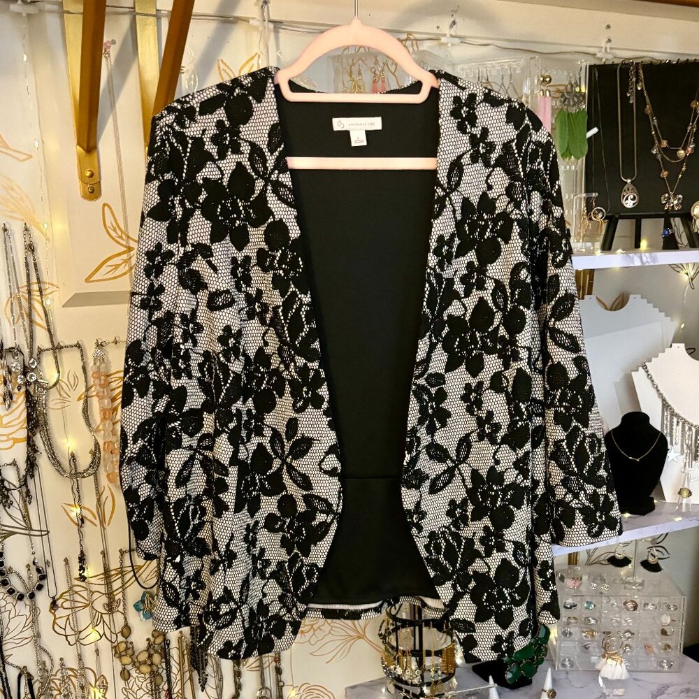 db established 1962 cardigan jacket blazer